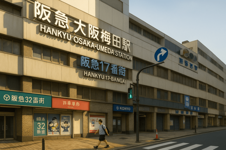 梅田駅近くのネットカフェ